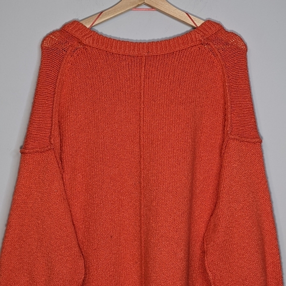 Free People Brookside Tunic Sweater Pullover Baggy Slouchy Oversized Size S - Picture 11 of 16